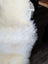 Oeko tex certified very soft merino double sheepskin fluffy white chair cover