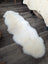 Oeko tex certified very soft merino double sheepskin rug
