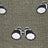 Women’s olive green merino wool socks with playful black and white binocular pattern all-season birdwatching design