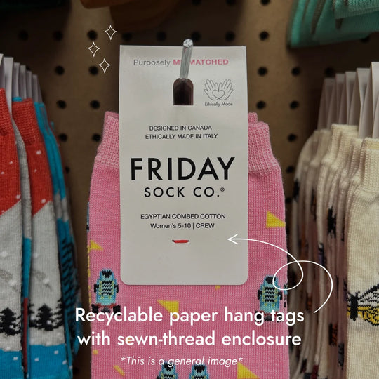 Women’s Owl Merino Wool Socks from Friday Sock Co