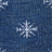 Blue knitted sweater with white snowflake patterns paired with cozy merino wool socks for winter comfort by angus oliver