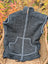 Dark gray woolen jasper vest with lighter gray zipper and pocket trim made from soft fleece zealand wool